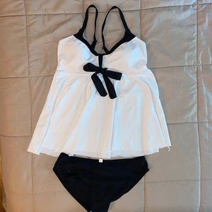 Brand New Never Worn Tankini with Bikini Bottom